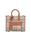 Burberry Beige Cotton Blend Top Box Women In Beige