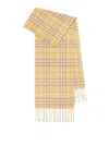 Burberry Bufanda - Gris In Yellow