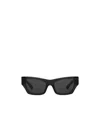 Burberry Womens Grey Be4441u Cat-eye Acetate Sunglasses In Black