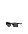 Burberry Injected Be4475u Rectangular Sunglasses In Black