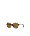 Burberry Joni Bronze Square Ladies Sunglasses Be4389 350173 55 In Brown