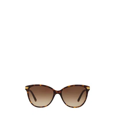 Burberry Full-frame Tinted Lens Sunglasses In Brown