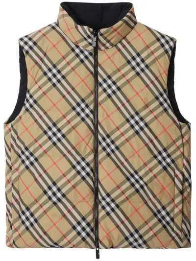 Burberry Full Zip Down Vest