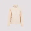 Burberry Full Zip Jacket In Neutral