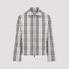 Burberry Check Cotton Harrington Jacket In Multi