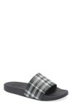 Burberry Furley Check Slide Sandal In Calico Check