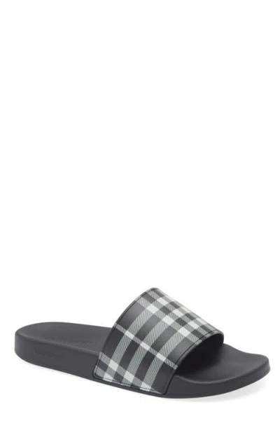 BURBERRY BURBERRY FURLEY CHECK SLIDE SANDAL