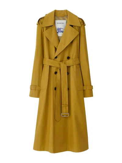 Burberry Yellow Trench
