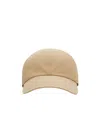 Burberry Corduroy Baseball Cap In Nude