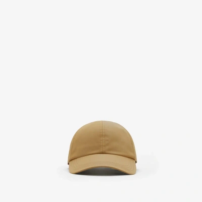 Burberry Gabardine Baseball Cap In Spelt