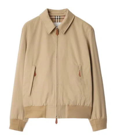 BURBERRY GABARDINE HARRINGTON JACKET