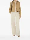 Burberry Beige Cotton Jacket In Brown