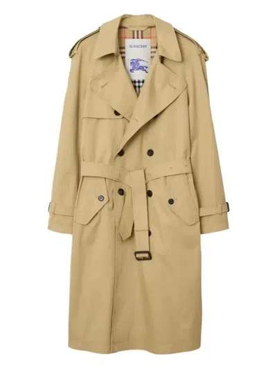BURBERRY TRENCHCOAT AUS GABARDINE