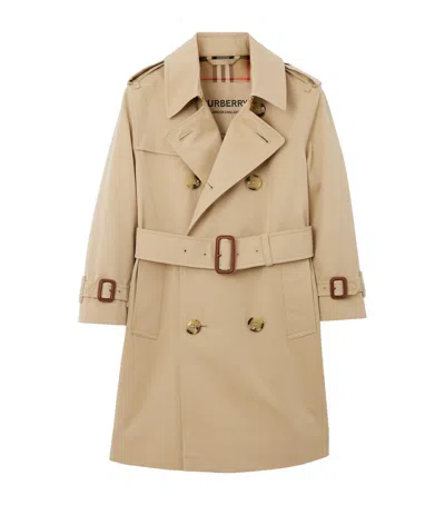 BURBERRY GABARDINE TRENCH COAT