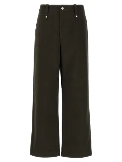 Burberry Men's Cotton Trousers In Brown