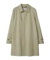Burberry Garbardine Cotton Coat In Nude