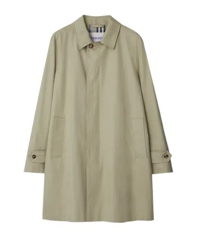BURBERRY BURBERRY LONG GABARDINE CAR COAT