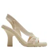 Burberry Gel Heeled Sandals In Soap