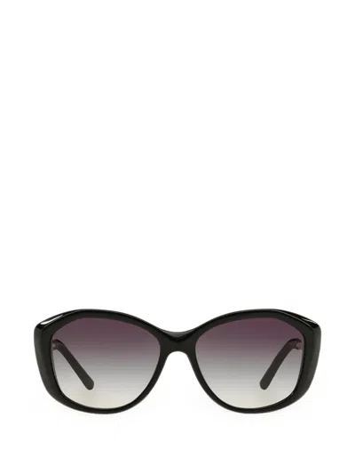 Burberry Geometric-frame Sunglasses In Black