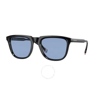 Burberry George Blue Square Men's Sunglasses Be4381u 300172 54