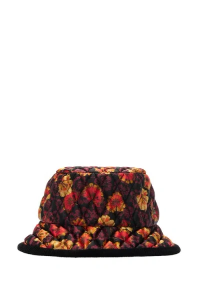 BURBERRY BURBERRY GERANIUM LEAF  NYLON BUCKET HAT