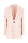 Burberry Jackets With Back Vent And Front Pockets In Pink