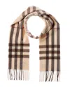 Burberry Giant Check Cashmere Scarf