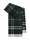 Burberry Giant Check Cashmere Scarf Accessories In Black