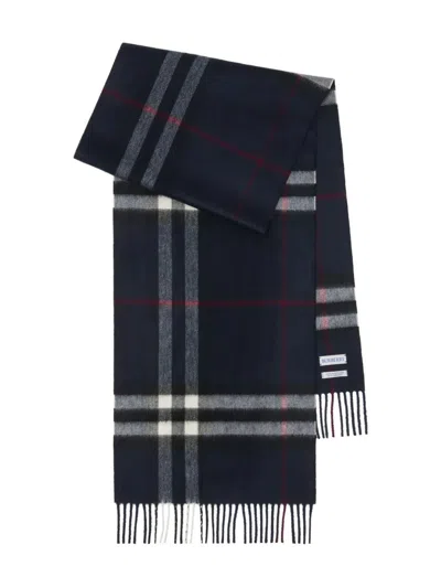 BURBERRY GIANT CHECK CASHMERE SCARF