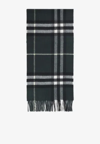 Burberry Giant Check Scarf In Multi