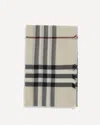 Burberry Women Giant Check Scarf In Gray
