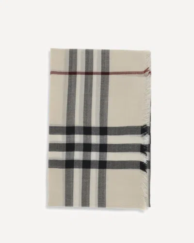 BURBERRY GIANT CHECK SCARF