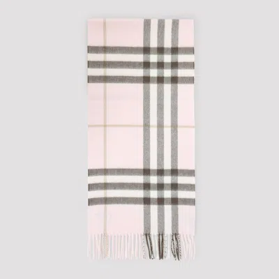 Burberry Giant Check Scarf Unica In Gold
