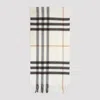 Burberry Giant Check Scarf In Neutral
