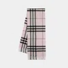 BURBERRY BURBERRY GIANT CHECK SCARF