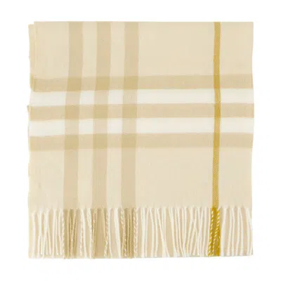 Burberry Giant Check Scarf In Multi