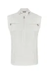 Burberry High Neck Cotton Vest