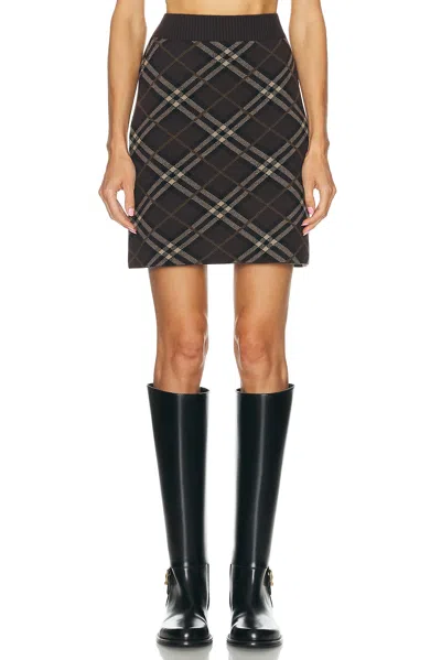 BURBERRY GINNY MINI SKIRT