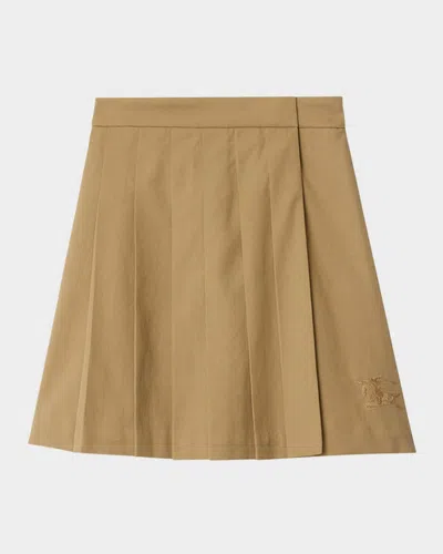 BURBERRY GIRL'S ADA PLEATED SKIRT