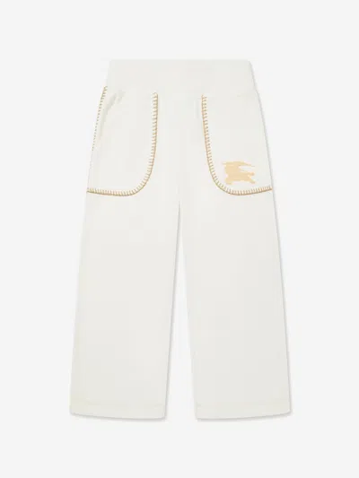 Burberry Babies' Girls Aubrey Trousers In White