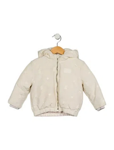 Pre-owned Burberry Babies' Girls' Down Jacket In Neutral