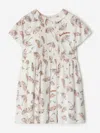 Burberry Girls Eadelle Umbrella Dress In White