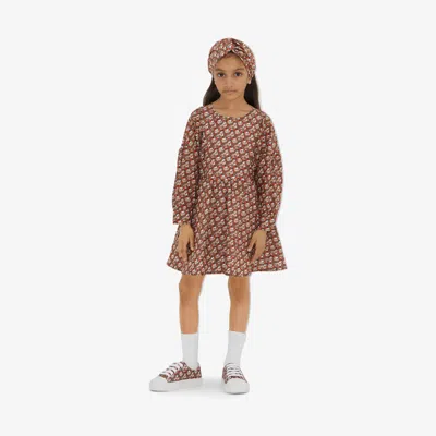 Burberry Kids' Girls Elita Dress In Beige