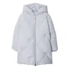 Burberry Kids Down-filled Ekd Puffer Jacket (3-14 Years) In Grey/blue
