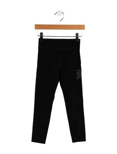 Pre-owned Burberry Babies' Girls' Leggings W/tags In Black