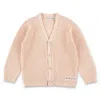 Burberry Girls Pale Cameo Chunky Knit Cardigan