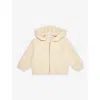 BURBERRY BURBERRY GIRLS PAMPAS KIDS CLYDE LOGO-EMBROIDERED COTTON-JERSEY HOODY 6 MONTHS-2 YEARS