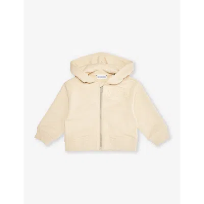 Burberry Girls Pampas Kids Clyde Logo-embroidered Cotton-jersey Hoody 6 Months-2 Years
