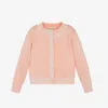 Burberry Childrens Ekd Cotton Cardigan In Pink