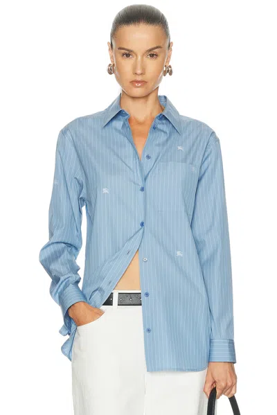 Burberry Glenda Shirt In Blue